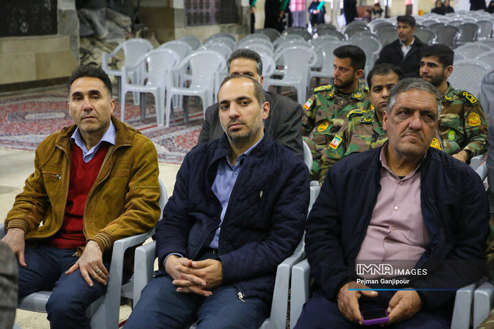 بزرگداشت چهلم شهدای وطن و مدافع امنیت در اصفهان