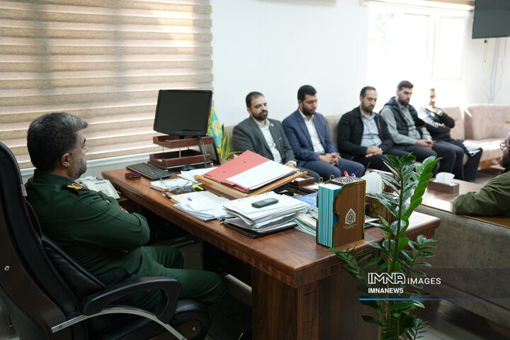 آیین معارفه سرپرست خبرگزاری ایمنا در استان کرمانشاه