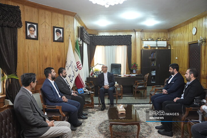 آیین معارفه سرپرست خبرگزاری ایمنا در استان کرمانشاه