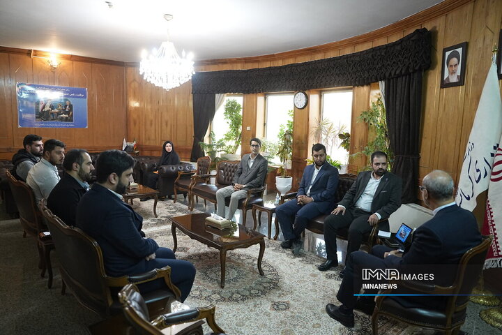 آیین معارفه سرپرست خبرگزاری ایمنا در استان کرمانشاه