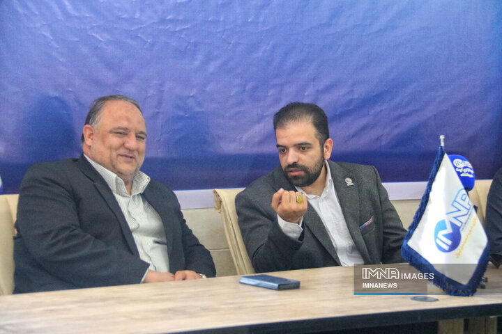 آیین معارفه سرپرست خبرگزاری ایمنا در استان کرمانشاه