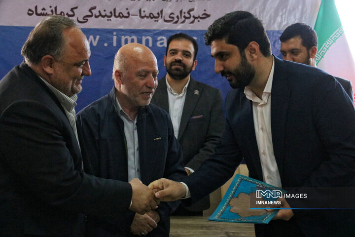 سرپرست خبرگزاری ایمنا در کرمانشاه معارفه شد