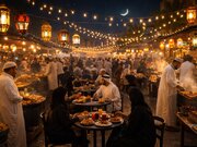 دبی میزبان افطارهای دسته‌جمعی خیابانی