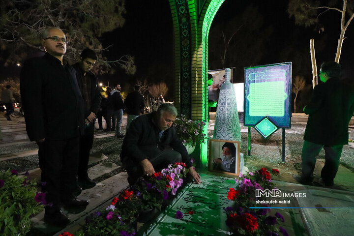 مراسم اولین سالگرد ارتحال آیت‌الله مستجاب الدعواتی