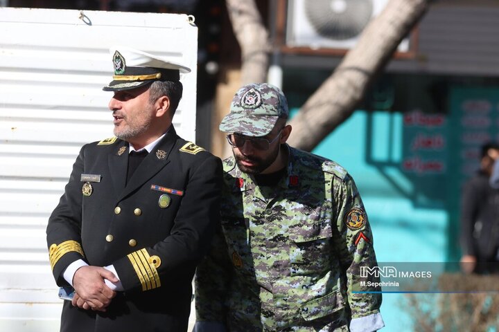 تشییع پیکر شهید سرتیپ دوم خلبان «مهدی فیروزمند» در تبریز