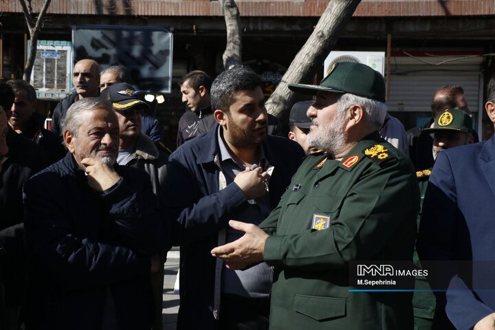 تشییع پیکر شهید سرتیپ دوم خلبان «مهدی فیروزمند» در تبریز