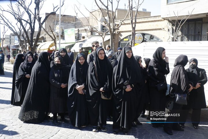 تشییع پیکر شهید سرتیپ دوم خلبان «مهدی فیروزمند» در تبریز