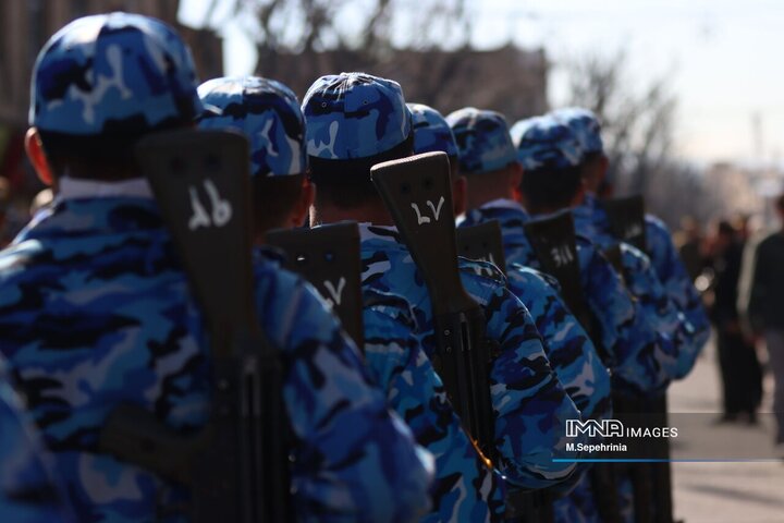 تشییع پیکر شهید سرتیپ دوم خلبان «مهدی فیروزمند» در تبریز