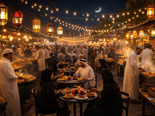 دبی میزبان افطارهای دستهجمعی خیابانی