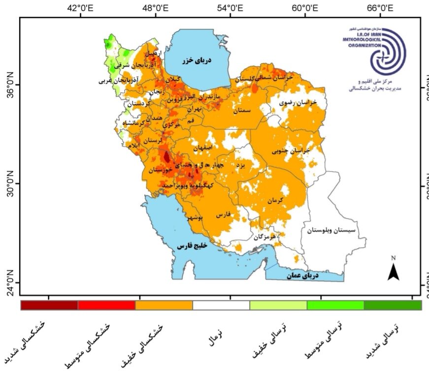 تحلیل کارنامه بارش کشور در سال زراعی ۱۴۰۴ / وضعیت بارش در کشور چگونه است؟