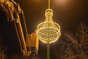 نصب ۲۶ المان نوری در خیابان شهیدان غرب منطقه ۱۱ اصفهان