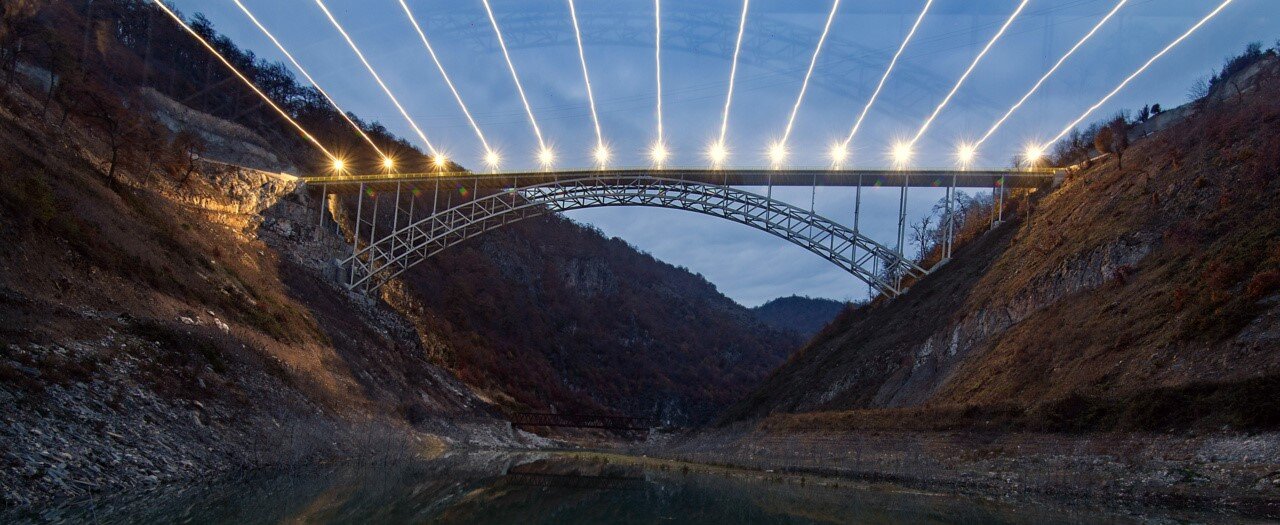 بزرگترین پل زیرقوسی شمال کشور چگونه ساخته شد؟