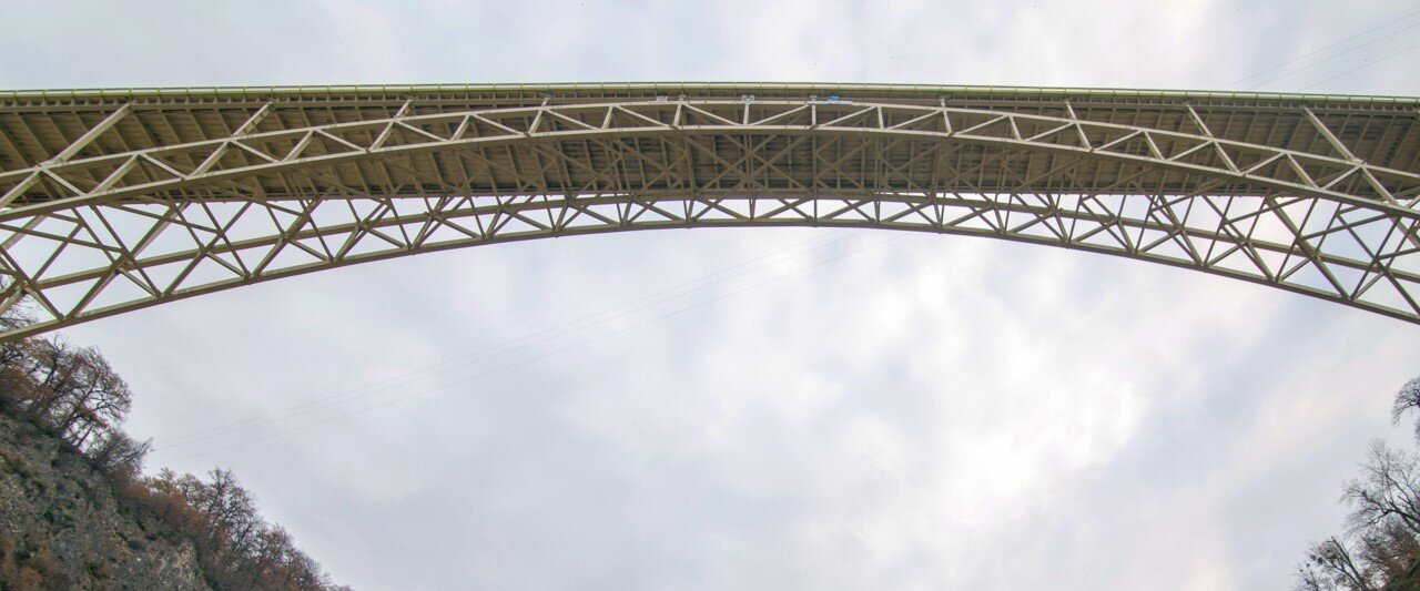 بزرگترین پل زیرقوسی شمال کشور چگونه ساخته شد؟