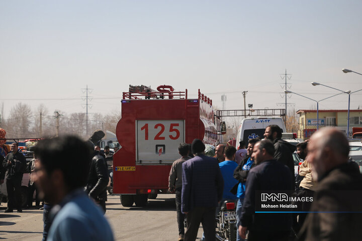 سقوط بالگرد هوانیروز ارتش در اصفهان