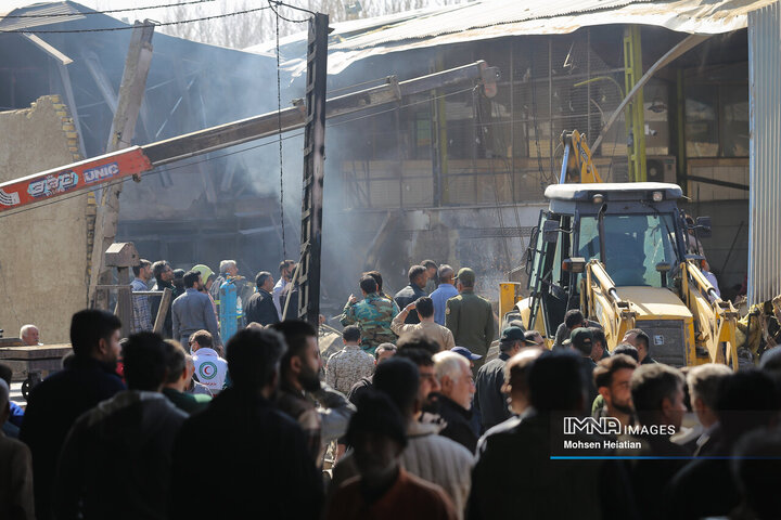 سقوط بالگرد هوانیروز ارتش در اصفهان