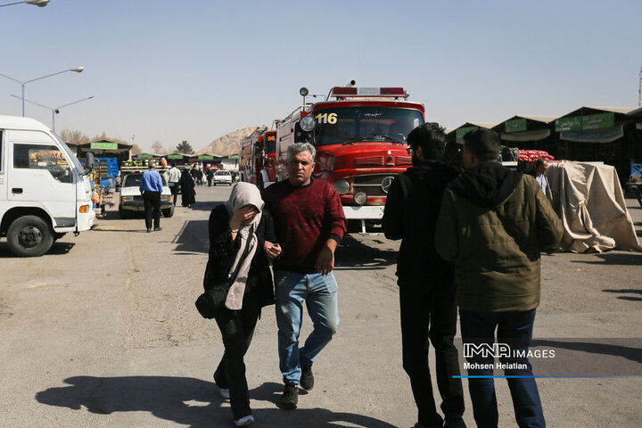 سقوط بالگرد هوانیروز ارتش در اصفهان