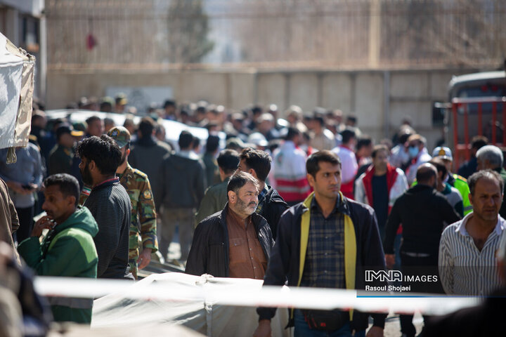 سقوط بالگرد هوانیروز ارتش در اصفهان