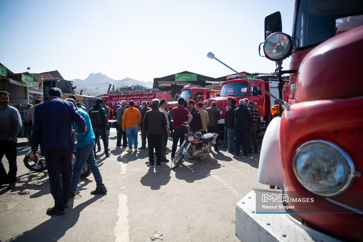 سقوط بالگرد هوانیروز ارتش در اصفهان