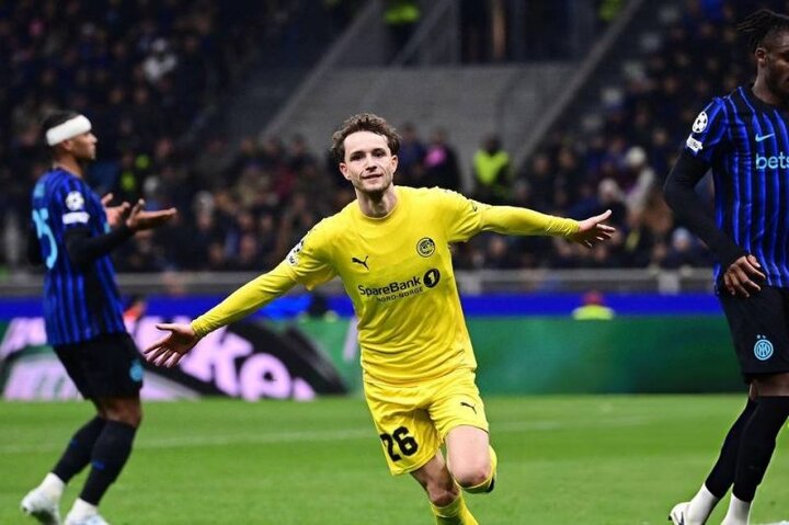 خلاصه بازی اینتر مقابل بودوگلیمت نروژ + فیلم