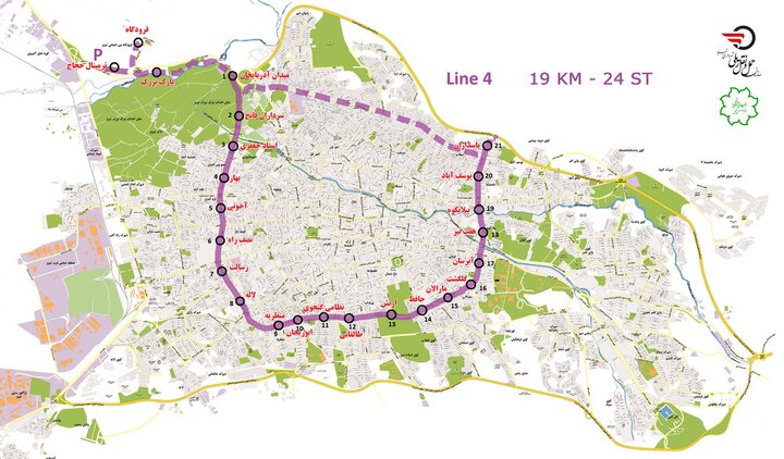 آغاز عملیات اجرایی نخستین تراموای شهری کشور در تبریز