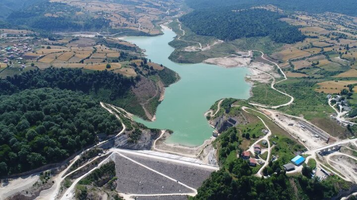 بزرگ‌ترین سازه‌های فلزی کشور و سد گلورد افتتاح شد