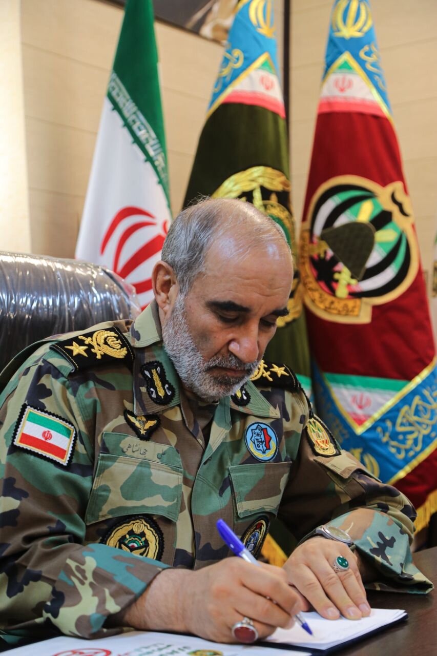 پیام فرمانده نیروی زمینی ارتش به‌مناسبت شهادت خلبانان و دو تن از هموطنان