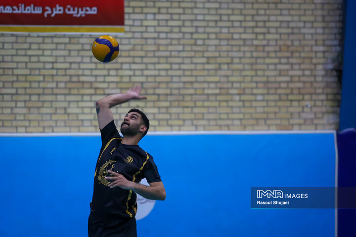 مسابقات والیبال کارکنان شهرداری اصفهان