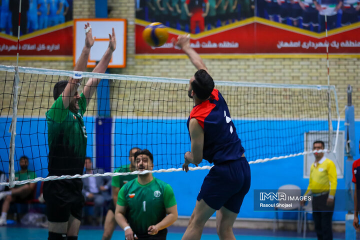 مسابقات والیبال کارکنان شهرداری اصفهان