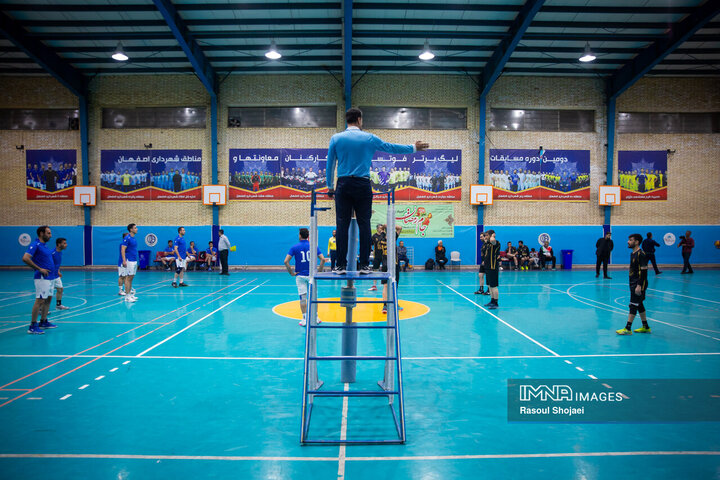 مسابقات والیبال کارکنان شهرداری اصفهان