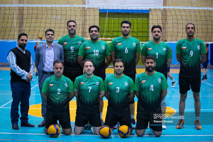 مسابقات والیبال کارکنان شهرداری اصفهان