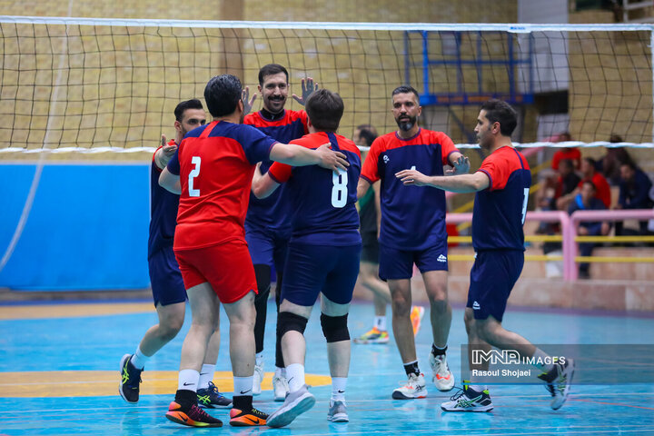 مسابقات والیبال کارکنان شهرداری اصفهان