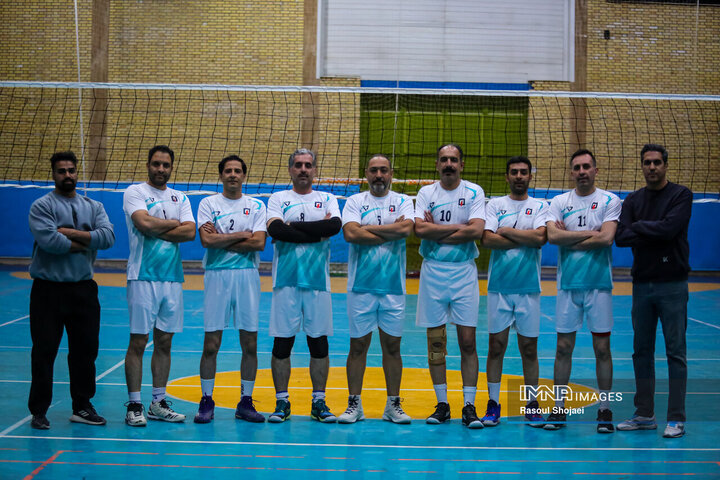 مسابقات والیبال کارکنان شهرداری اصفهان