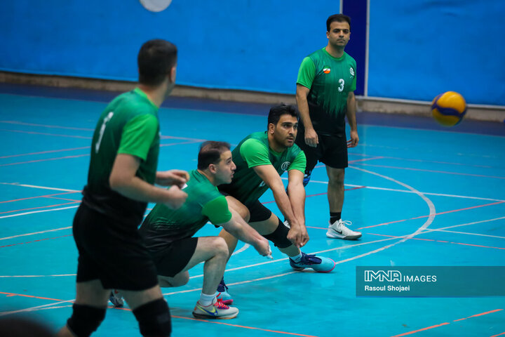 مسابقات والیبال کارکنان شهرداری اصفهان