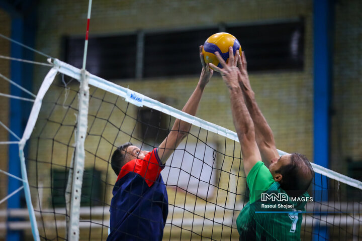 مسابقات والیبال کارکنان شهرداری اصفهان