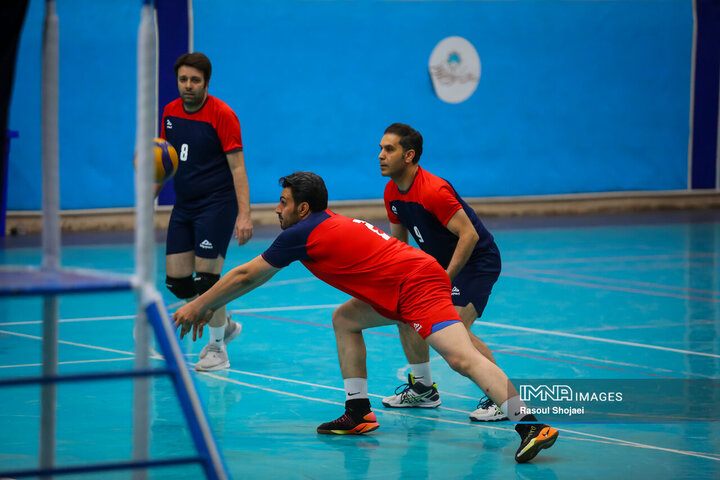 مسابقات والیبال کارکنان شهرداری اصفهان