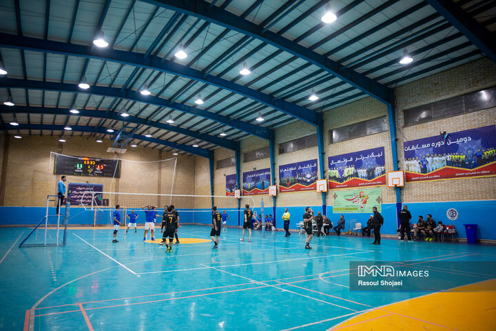 مسابقات والیبال کارکنان شهرداری اصفهان
