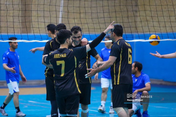 مسابقات والیبال کارکنان شهرداری اصفهان