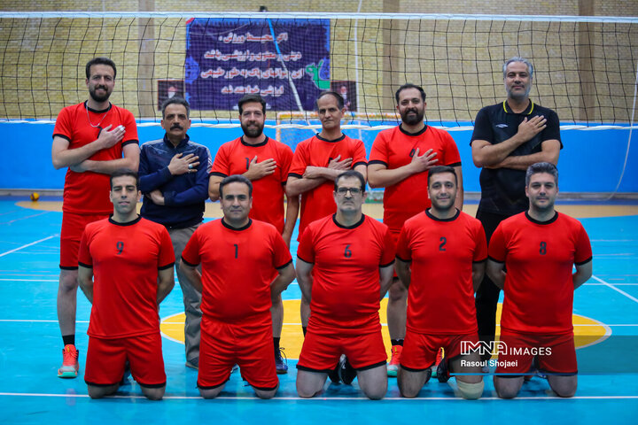 مسابقات والیبال کارکنان شهرداری اصفهان