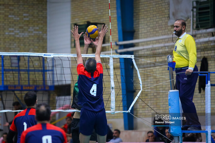 مسابقات والیبال کارکنان شهرداری اصفهان
