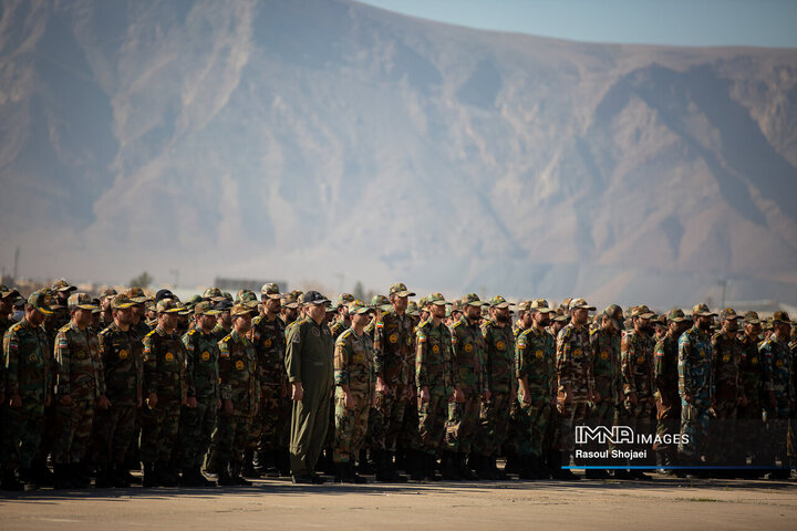 مراسم تشییع شهدای سقوط بالگرد هوانیروز