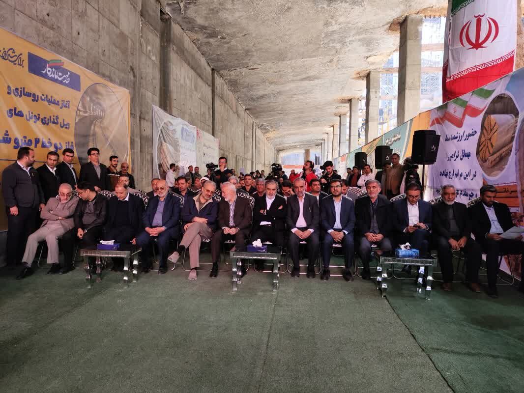 پایان حفاری خط ۲ مترو شیراز با رسیدن TBM به کلبه سعدی