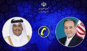 گفت‌وگوی تلفنی وزیر امور خارجه با نخست‌وزیر و وزیر امور خارجه قطر