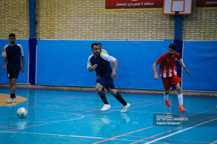 مسابقات فوتسال کارکنان شهرداری اصفهان «جام رمضان»