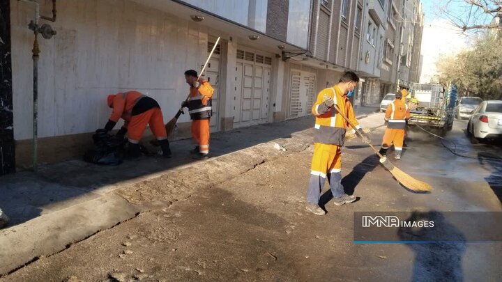 آغاز طرح خانه‌تکانی محلات منطقه ۱۰ اصفهان