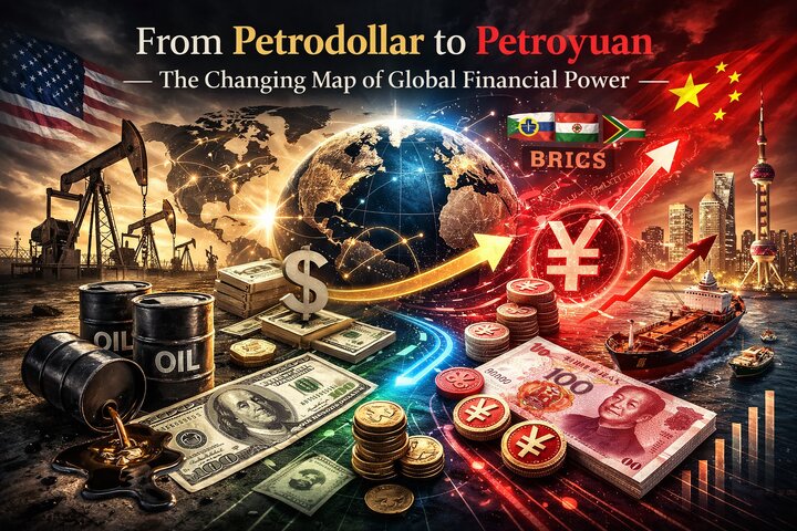 از پترودلار تا پترویوان؛ تغییر نقشه قدرت مالی جهان