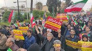 فیلم| اجتماع عظیم سوگواران رهبر معظم انقلاب اسلامی در شیراز