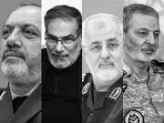 سرلشکر موسوی، سردار پاکپور، دریاسالار شمخانی و امیر نصیرزاده به شهادت رسیدند