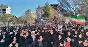 فیلم| خروش بجنورد در عزاداری شهید آیت‌الله خامنه‌ای