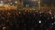 فیلم| شور ماندگار یاسوج در شب هفتم شهادت قائد امت