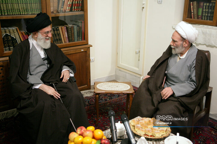 رهبر شهید انقلاب اسلامی حضرت آیت‌الله العظمی امام خامنه‌ای (قدس سره)